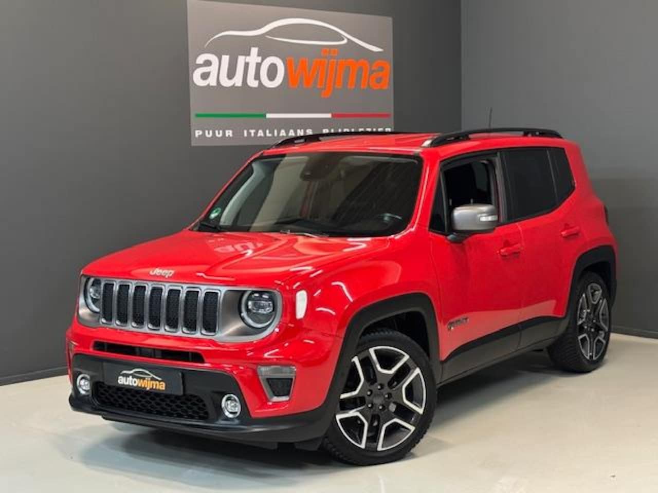 Jeep Renegade - 1.3 Turbo 150pk Limited Automaat Afneembare trekhaak, Adaptive cruise, dodehoeksensor - AutoWereld.nl