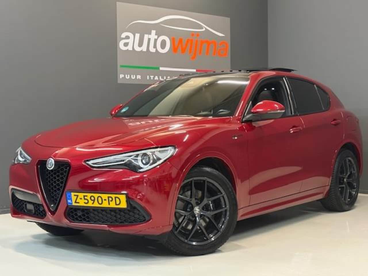 Alfa Romeo Stelvio - 2.2 JTD 230pk AWD Veloce Vol opties! Panoramadak, performance pack - AutoWereld.nl