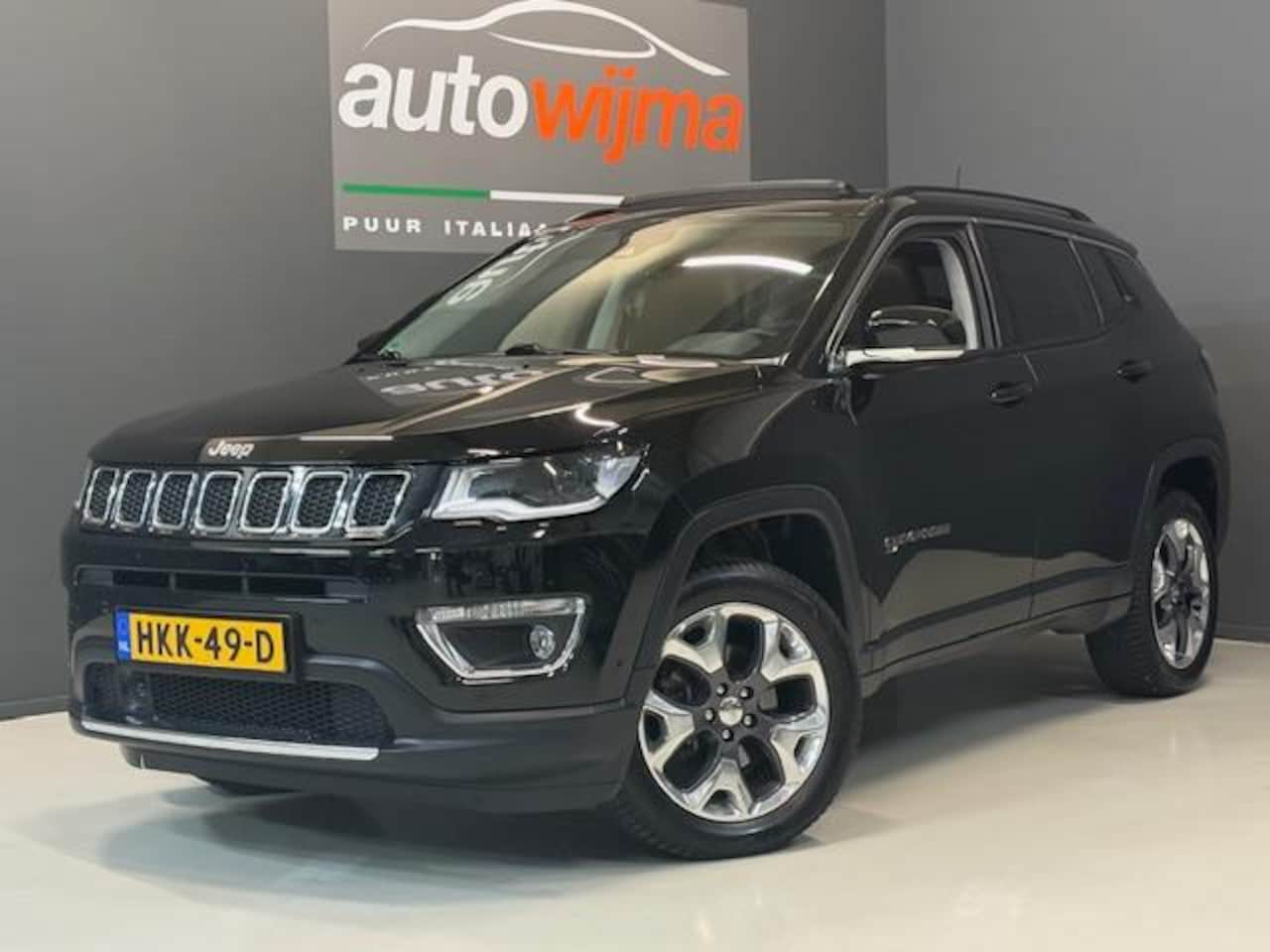 Jeep Compass - 1.4 MultiAir 170pk Limited 4x4 Automaat Panoramadak, beats audio, stoel/stuurverwarming - AutoWereld.nl