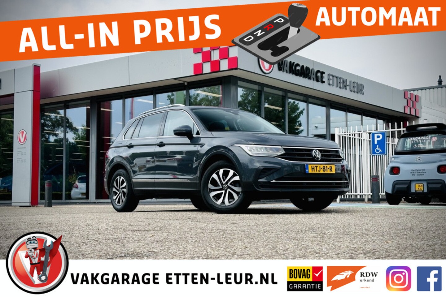 Volkswagen Tiguan - 1.5 TSI Life Business / ELEKTR. TREKHAAK / CAMERA / LED - AutoWereld.nl