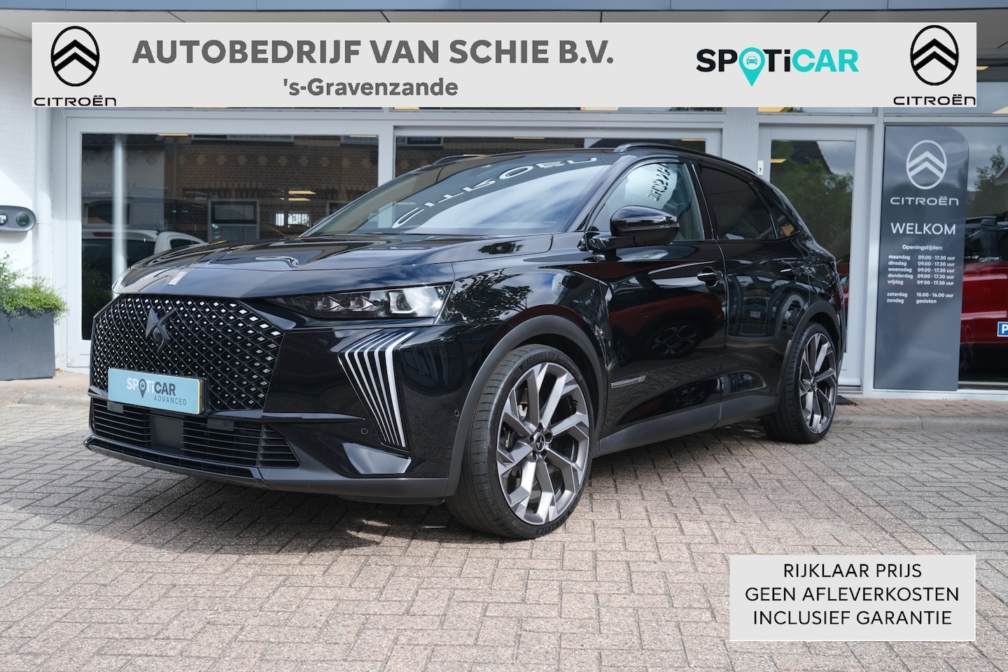 DS 7 - E-Tense 360 4x4 La Première Nappa Leer | Massage Vent. Verw. Stoelen| 21 inch | Schuifdak - AutoWereld.nl