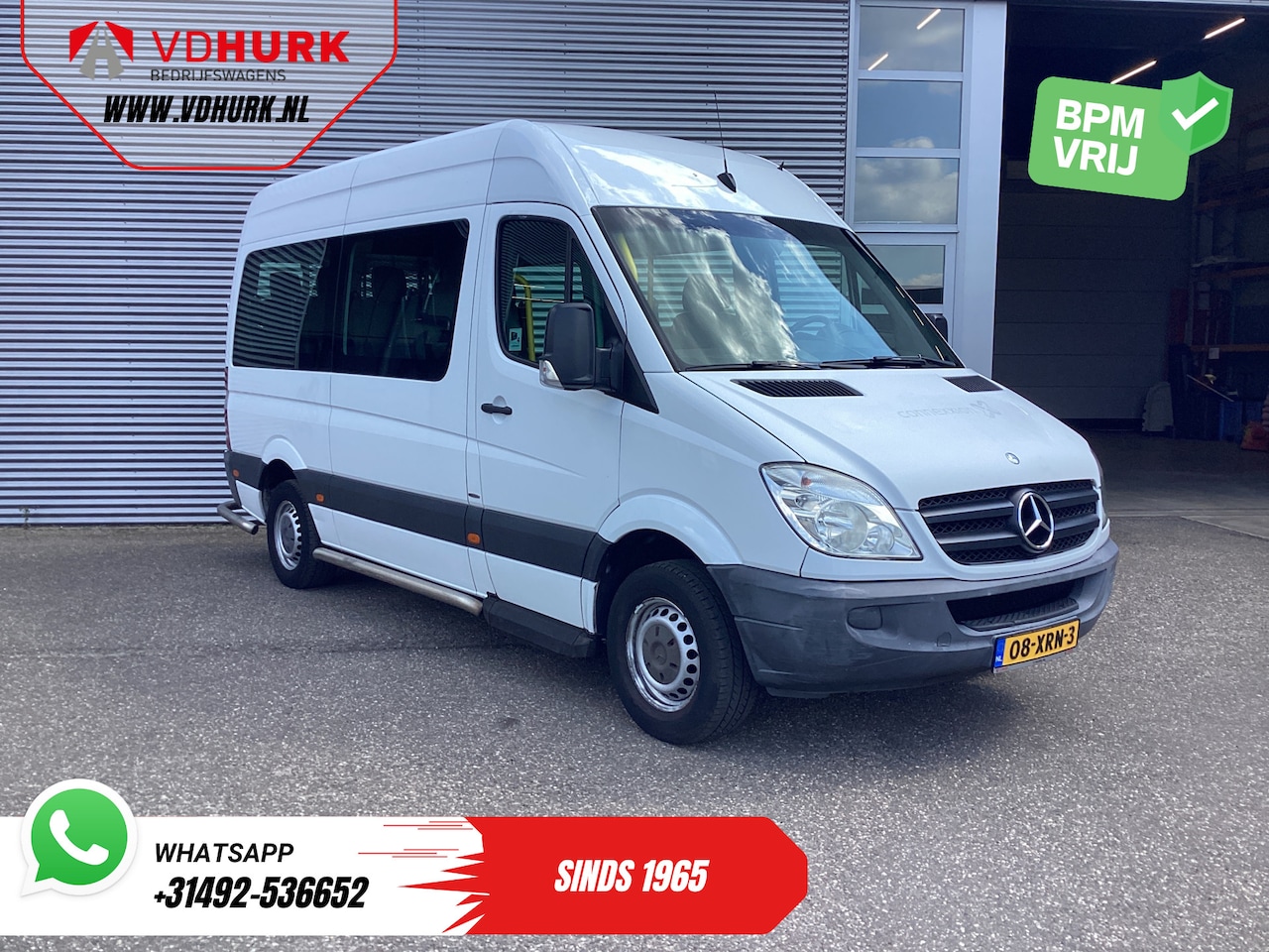 Mercedes-Benz Sprinter - 313 2.2 CDI L2H2 €9922 Incl. BTW BPM VRIJ! EXPORT ONLY Combi/ 9 Persoons/ Kombi/ 9P/ Airco - AutoWereld.nl