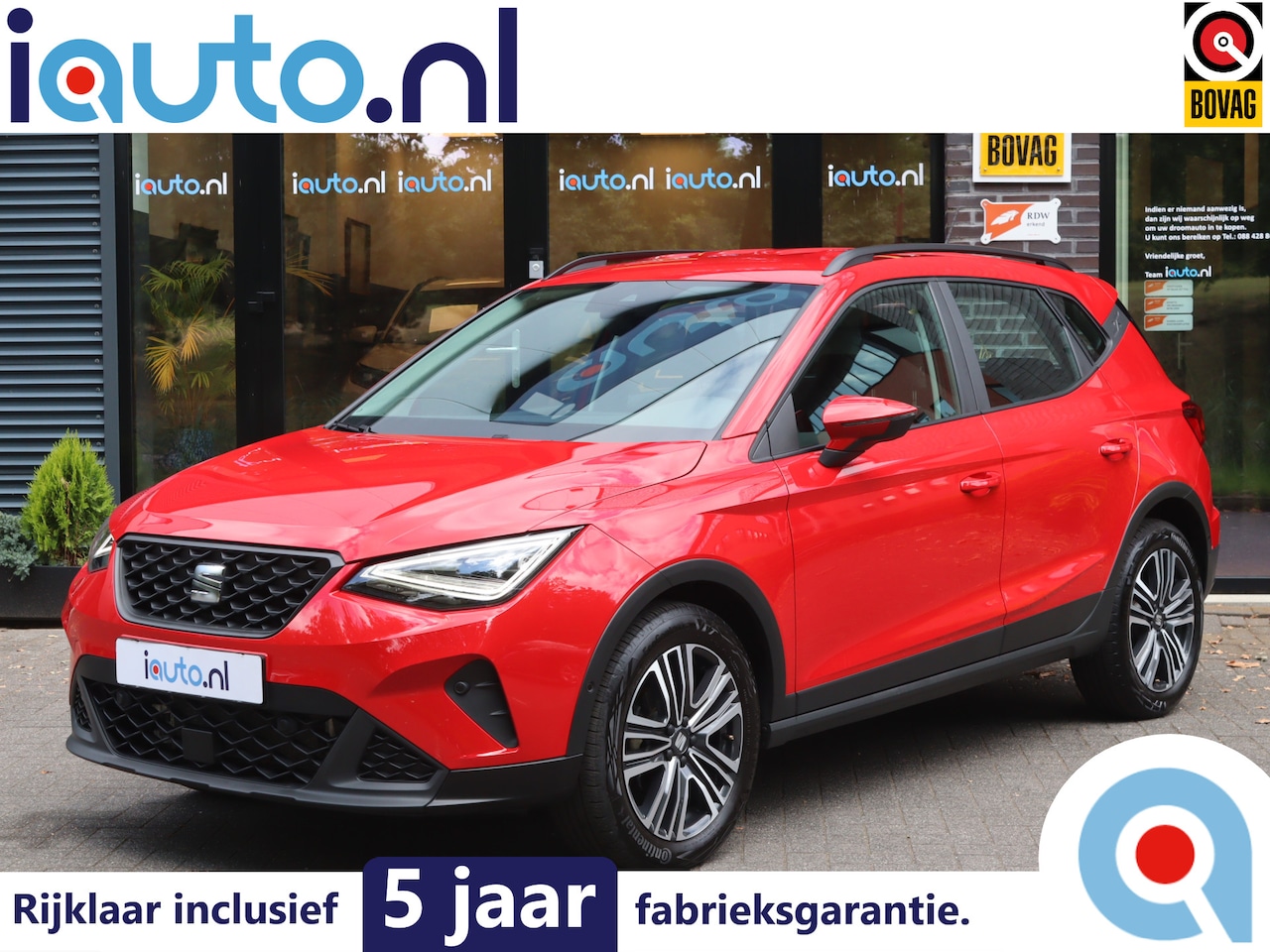 SEAT Arona - 1.0 TSI Style Business Matrix LED/Camera/Keyless/Acc/Ecc/App-Connect/17" - AutoWereld.nl