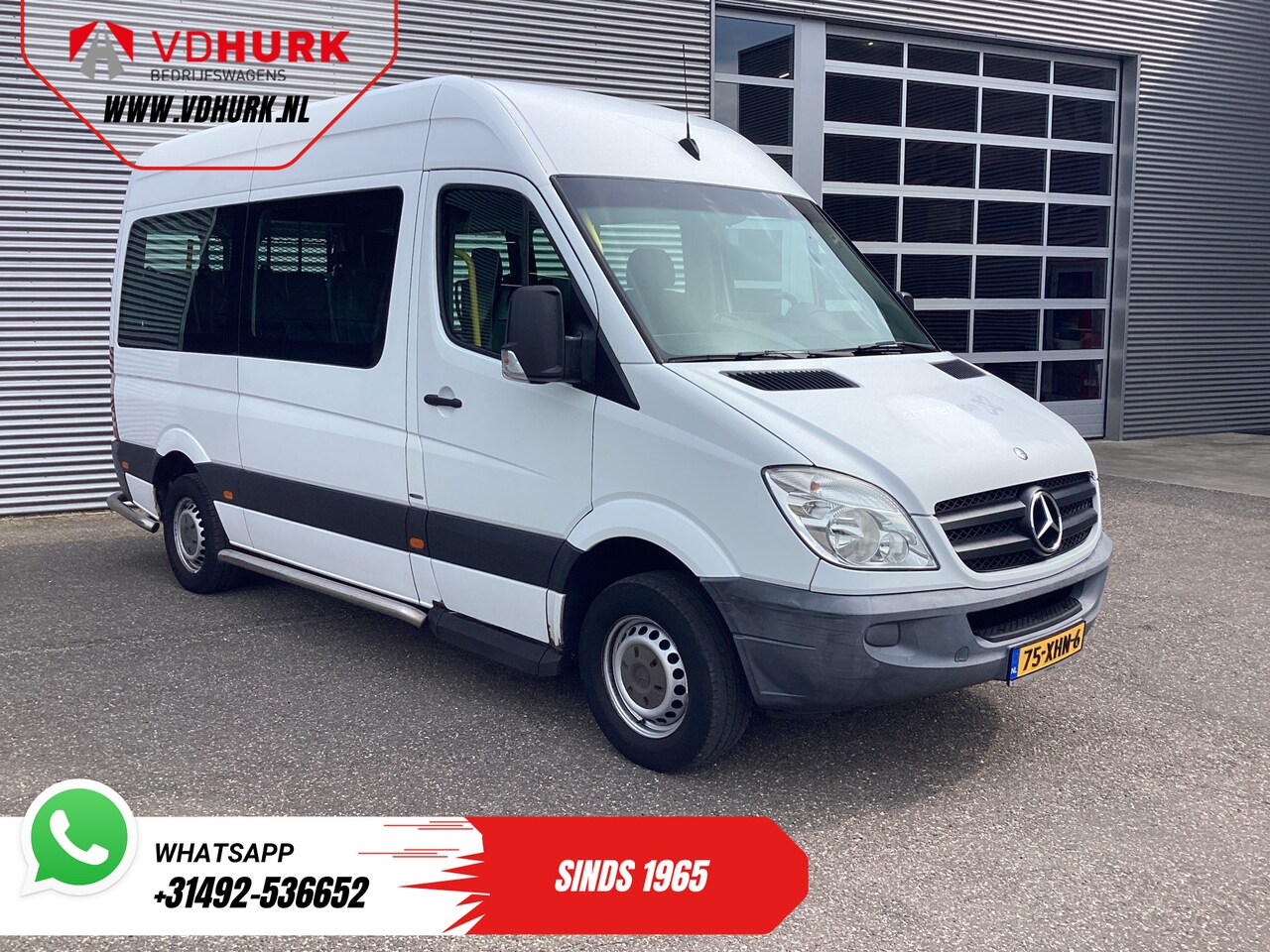 Mercedes-Benz Sprinter - 313 2.2 CDI Aut. L2H2 €11.132 Incl. BTW BPM VRIJ! EXPORT ONLY Combi/ 9 Persoons/ Kombi/ 9P - AutoWereld.nl