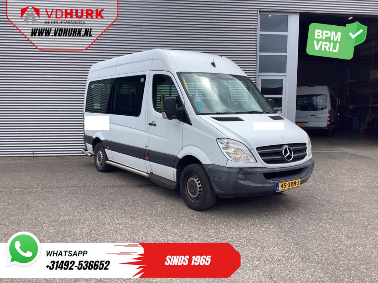 Mercedes-Benz Sprinter - 313 2.2 CDI L2H2 €11.132 Incl. BTW BPM VRIJ! EXPORT ONLY Combi/ 9 Persoons/ Kombi/ 9P/ Air - AutoWereld.nl