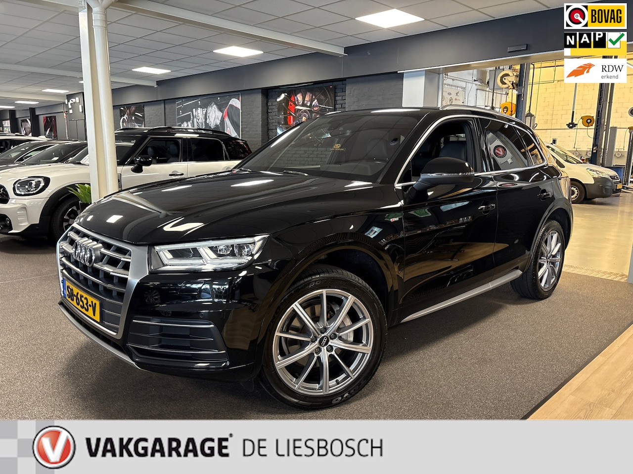 Audi Q5 - 2.0 TDI quattro Sport Pro Line S 2.0 TDI quattro Sport Pro Line S,S-line,navi,camera,stoelverw,boeken - AutoWereld.nl