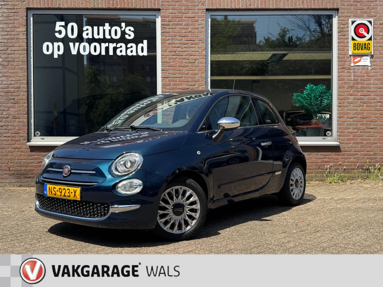 Fiat 500 - 0.9 TWINAIR TURBO LOUNGE | PANO | AIRCO | VELGEN | CARPLAY - AutoWereld.nl