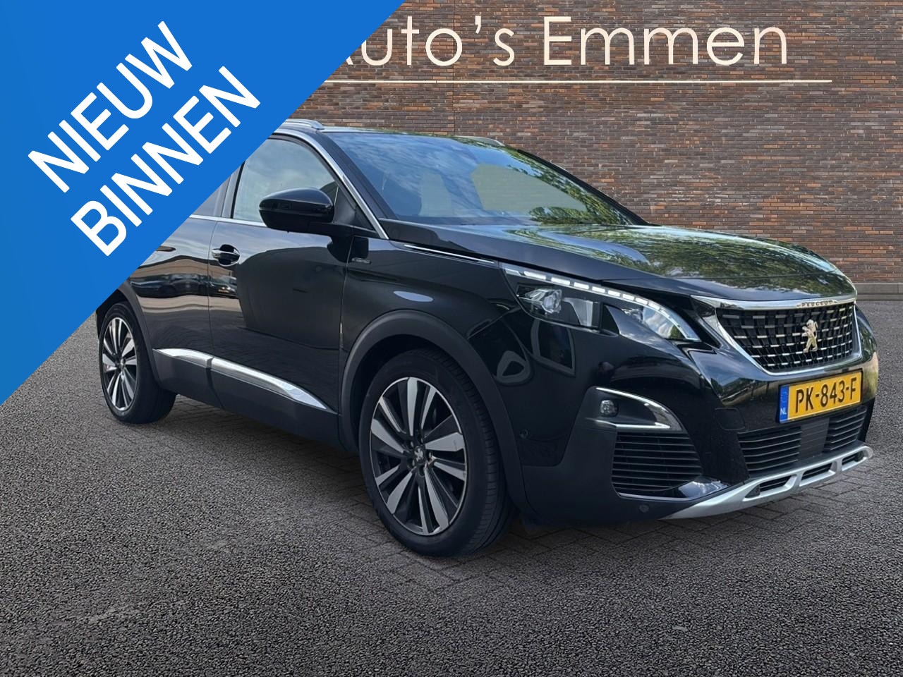 Peugeot 3008 - 1.2 GT LINE 1e Eigenaar LEDER LMV LED NAVIGATIE - AutoWereld.nl
