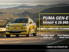 Ford Puma Gen-E - 44 kWh Nieuw te bestellen vanaf € 29995,