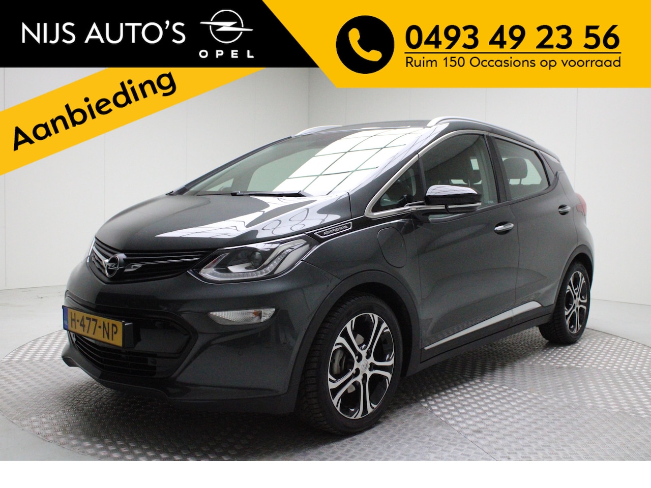 Opel Ampera-e - Business executive 60 kWh | Accu Pack vervangen | Cruise | Climate | PDC V/A + camera acht - AutoWereld.nl