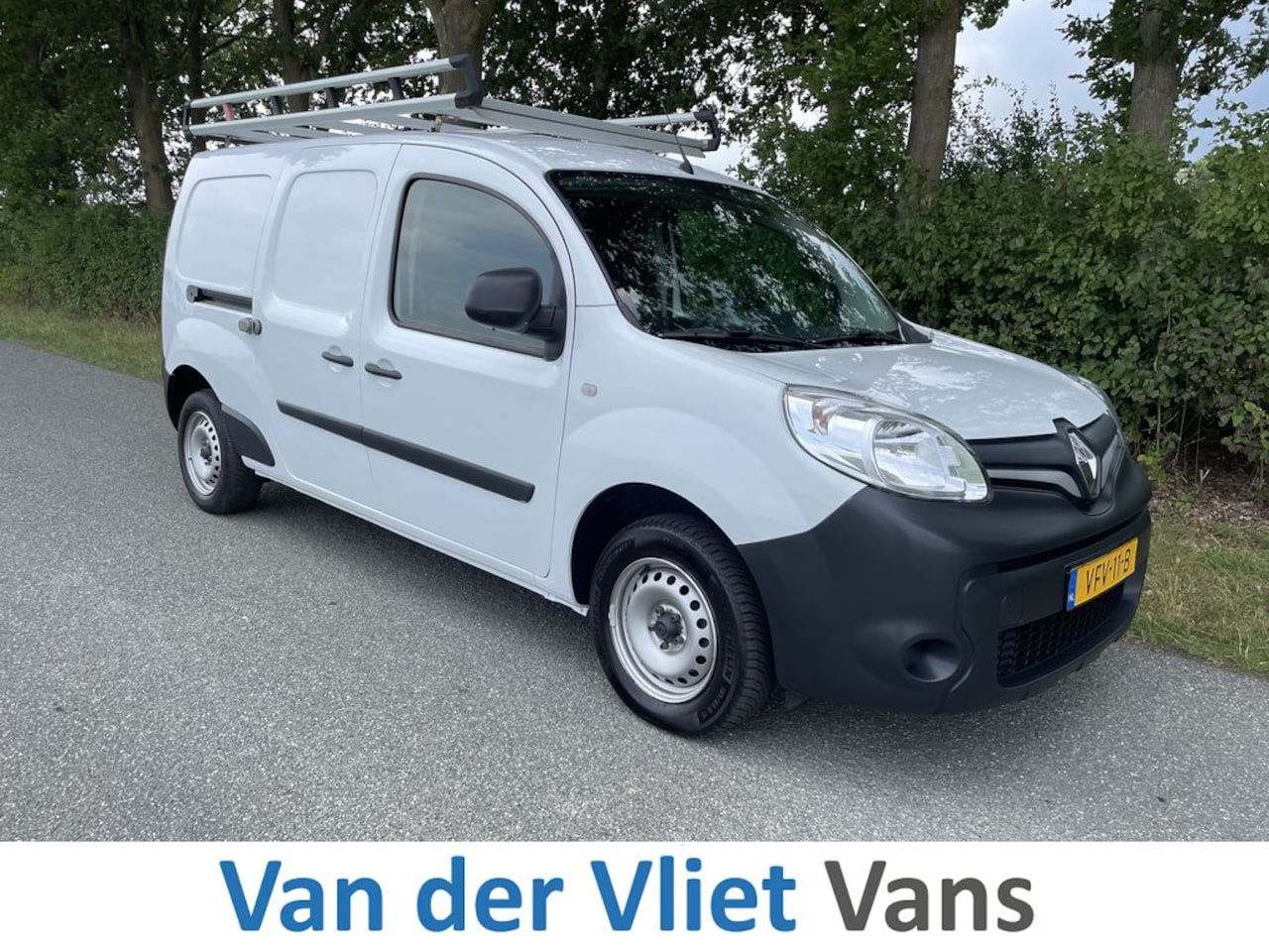 Renault Kangoo - 1.5 dCi E6 115pk Maxi R-link Lease €210 p/m Airco, Navi, PDC, Trekhaak, onderhoudshistorie - AutoWereld.nl