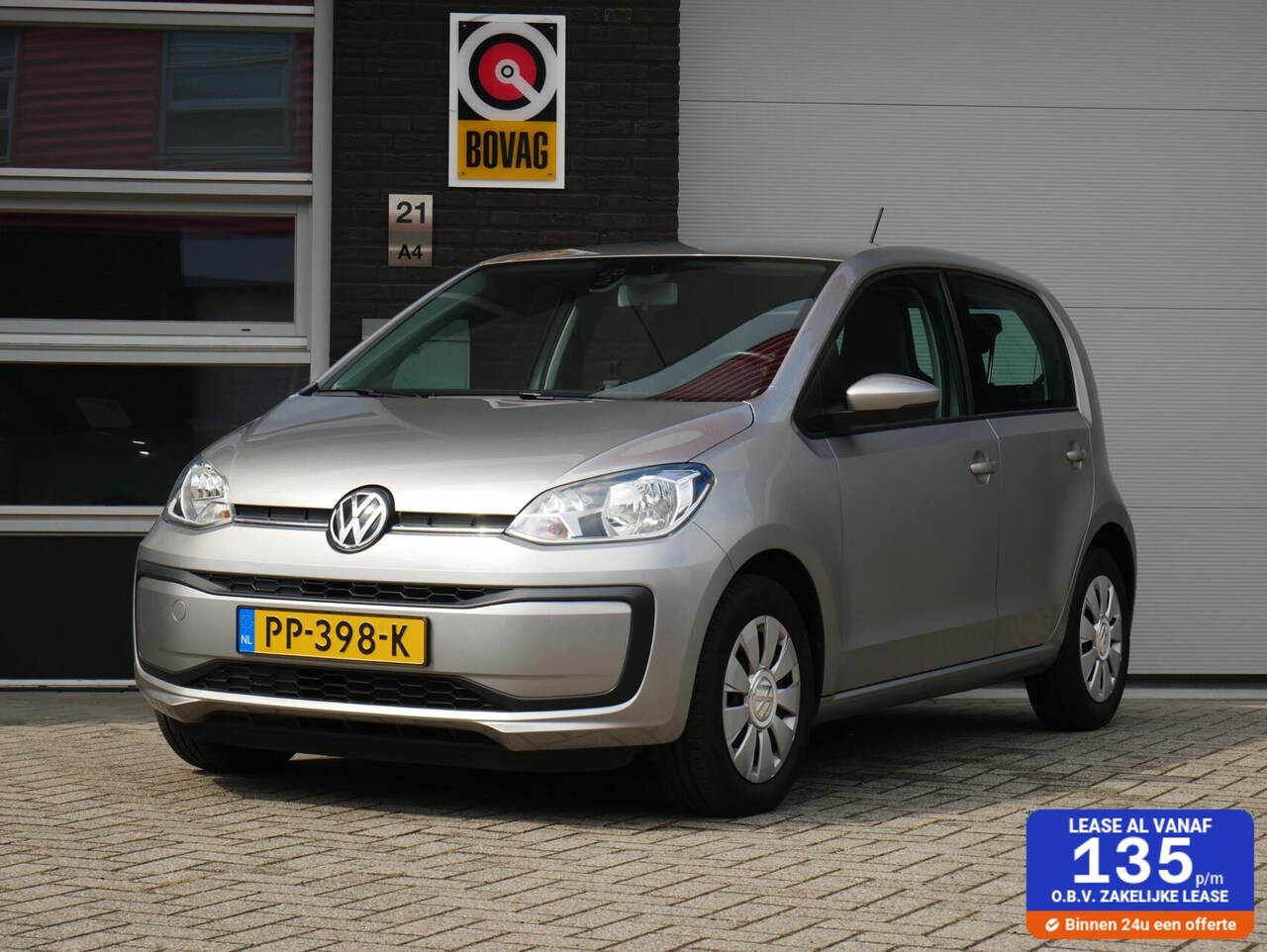 Volkswagen Up! - 1.0 BMT high up! Cruise| BT| Camera| NL Auto - AutoWereld.nl