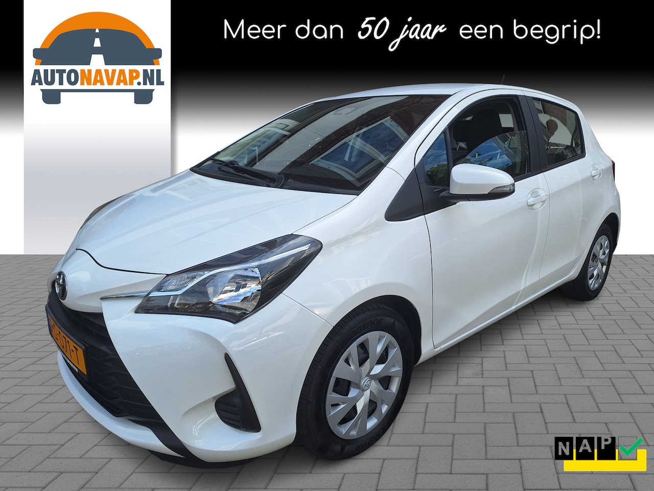 Toyota Yaris - 1.0 VVT-i Comfort 5Drs /Airco/Cruise/1e Eig/Garantie - AutoWereld.nl