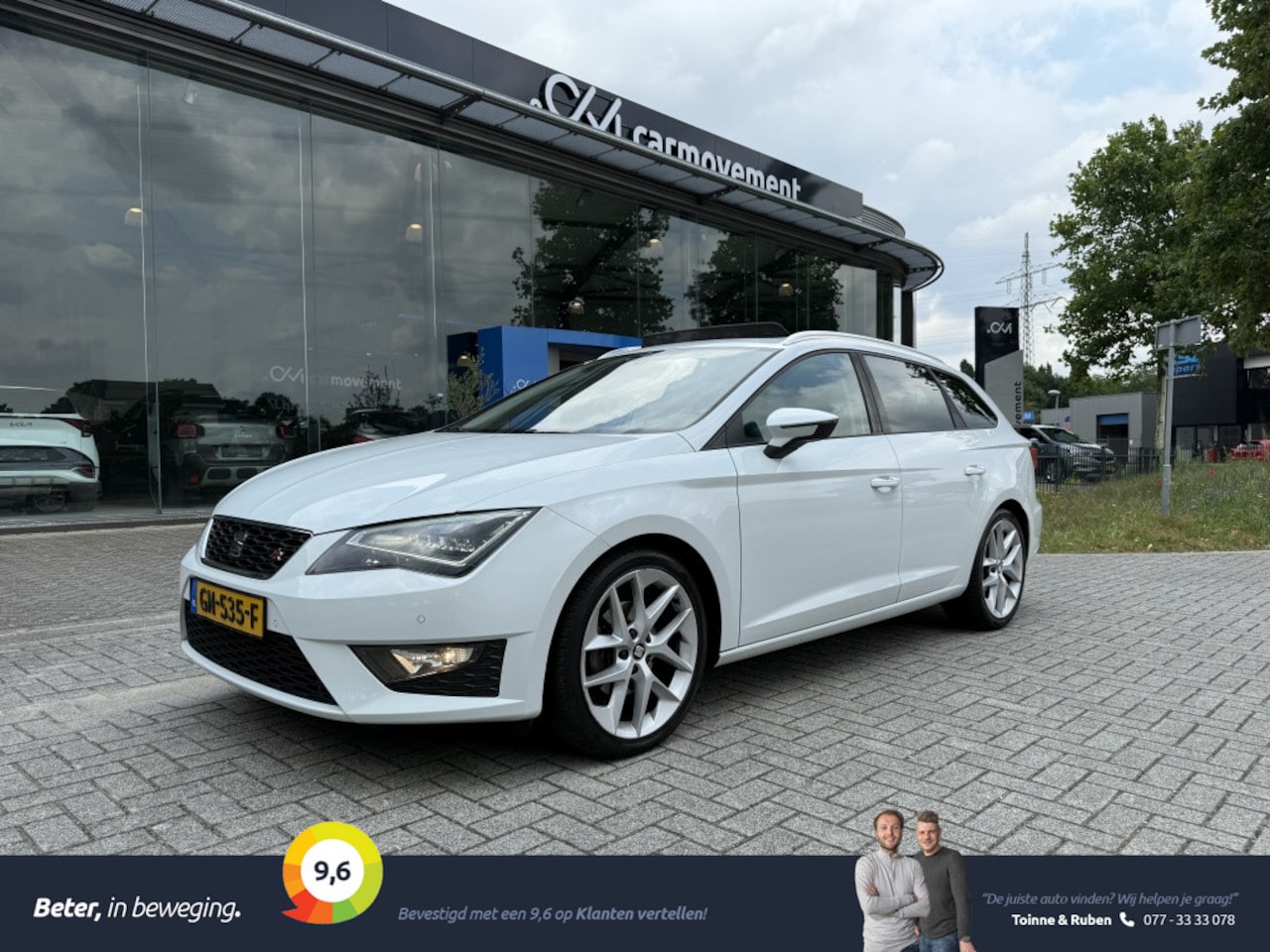 SEAT Leon ST - 1.4 TSI 150PK ACT FR Dynamic | Navi | Panorama | Cruise | Afn. T - AutoWereld.nl