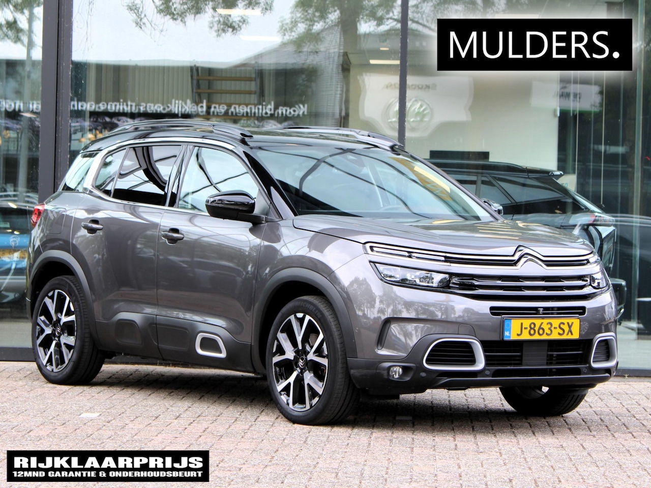 Citroën C5 Aircross - 1.6 PureTech Shine Automaat | Navi / Leder / Camera - AutoWereld.nl