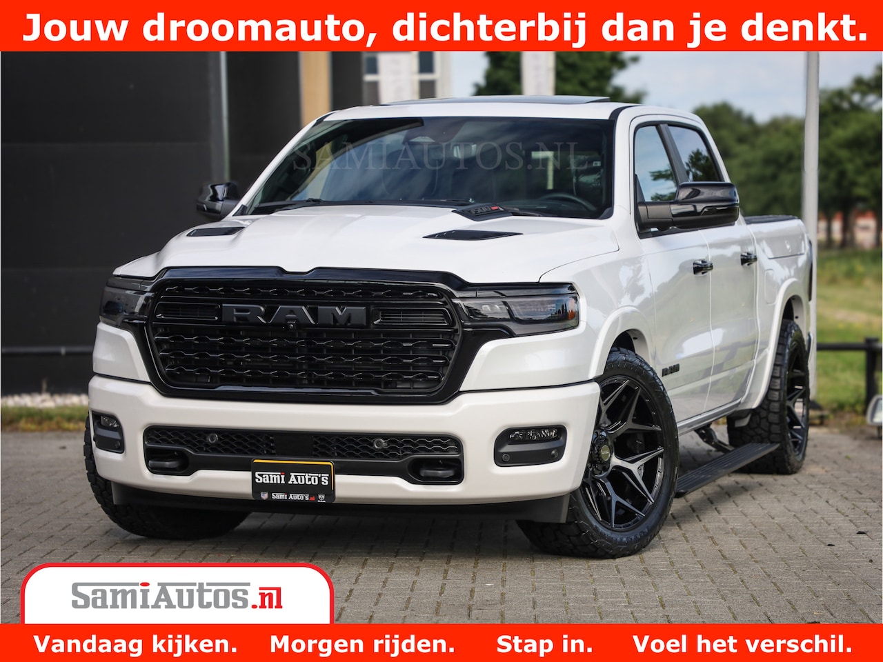 Dodge Ram 1500 - 1500 Limited Night High Output 540HP 706Nm | Massage + Full Option | De Meest Luxe en Voll - AutoWereld.nl