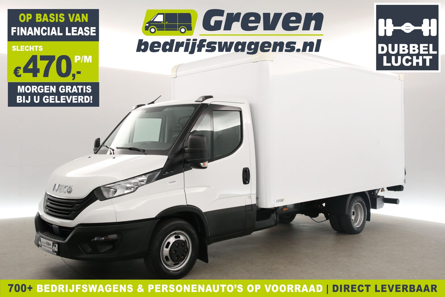 Iveco Daily - 35C16H 2.3 410 157PK Dubbellucht Bakwagen Laadklep Laadbak Airco 3 Persoons Elektrpakket - AutoWereld.nl
