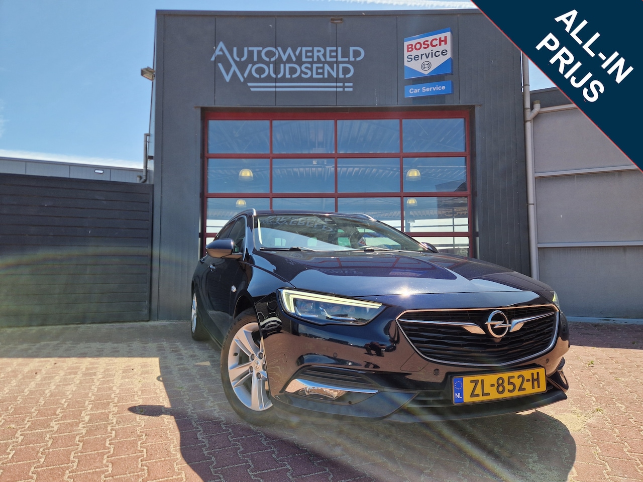 Opel Insignia Sports Tourer - 1.5 Turbo Bus. Exec. 12MND BOVAG GAR | NAVI | ECC | CAMERA | TREKHAAK | APPLE/ANDROID - AutoWereld.nl