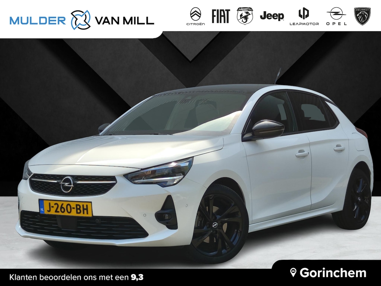 Opel Corsa - GS Line 1.2 Turbo 100pk PANORAMA DAK | LEDER ELEKTR. AGR STOEL | CAMERA | KEYLESS | NAVI | - AutoWereld.nl