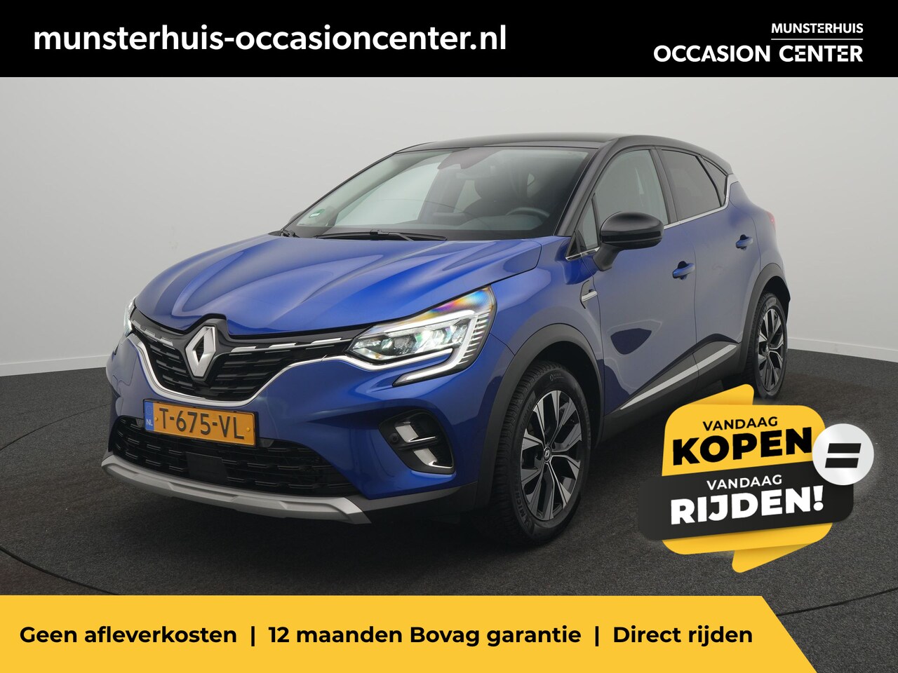 Renault Captur - 1.0 TCe 90 techno - RIJKLAARPRIJS - Achteruitrijcamera - All Seasonbanden - Dealeronderhou - AutoWereld.nl