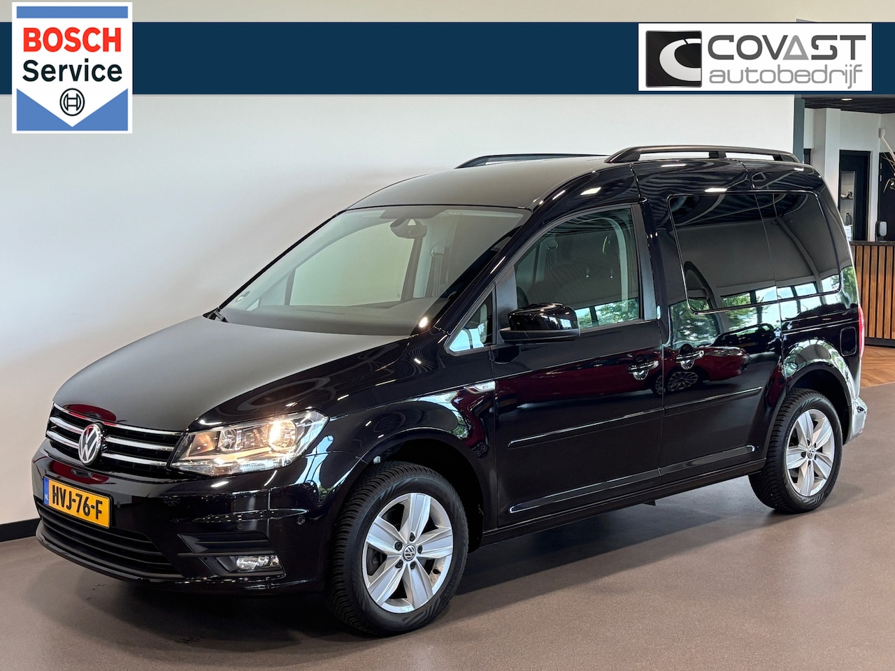Volkswagen Caddy - 1.4 TSI Comfortline |Navi|Trekhaak|Carplay/Android|5-Persoons - AutoWereld.nl
