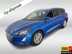 Ford Focus Wagon - 1.0 EcoBoost Titanium X Business (126 PK) 1e-Eig. & Dealer-Onderh. BOVAG-Garantie. NL-Auto
