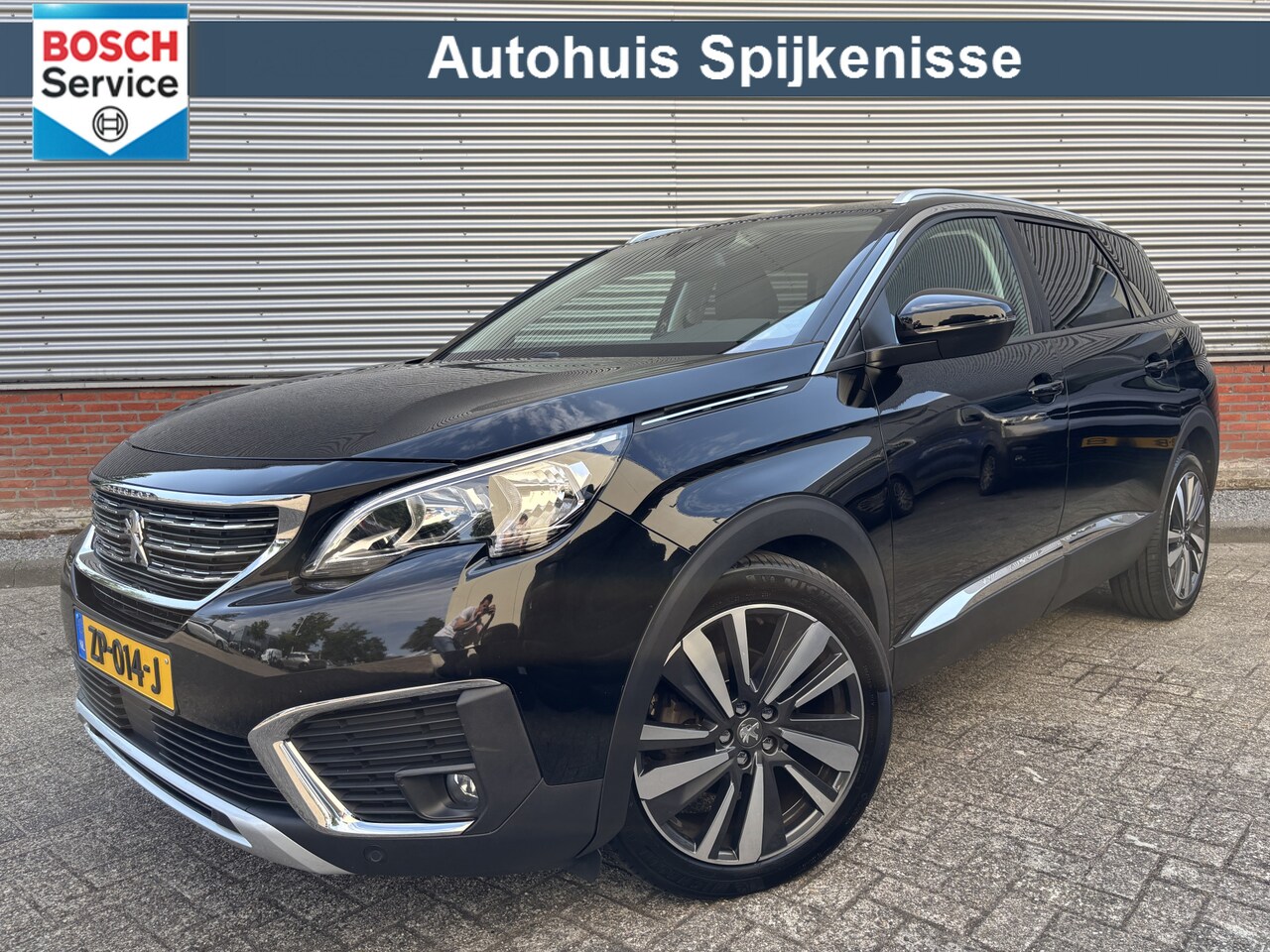 Peugeot 5008 - 1.6 PureTech Blue Lease Premium | 7 zits | Automaat | Leer | Org NLD | Dealer onderhouden - AutoWereld.nl