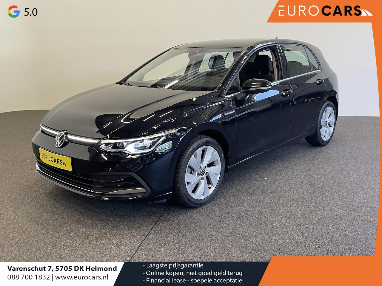 Volkswagen Golf - 1.5 eTSI Style Airco ECC Carplay Navi Adaptive Crusie Control Massagestoel AGR Ambiente ve - AutoWereld.nl