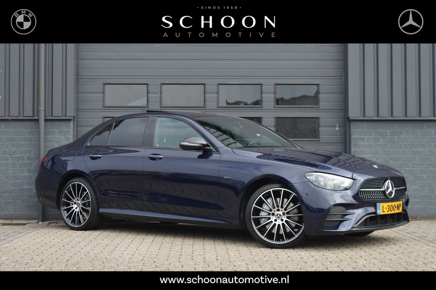 Mercedes-Benz E-klasse - 300 de Business Solution AMG | PANO | KEYLESS | 360 CAM | CARPLAY | - AutoWereld.nl