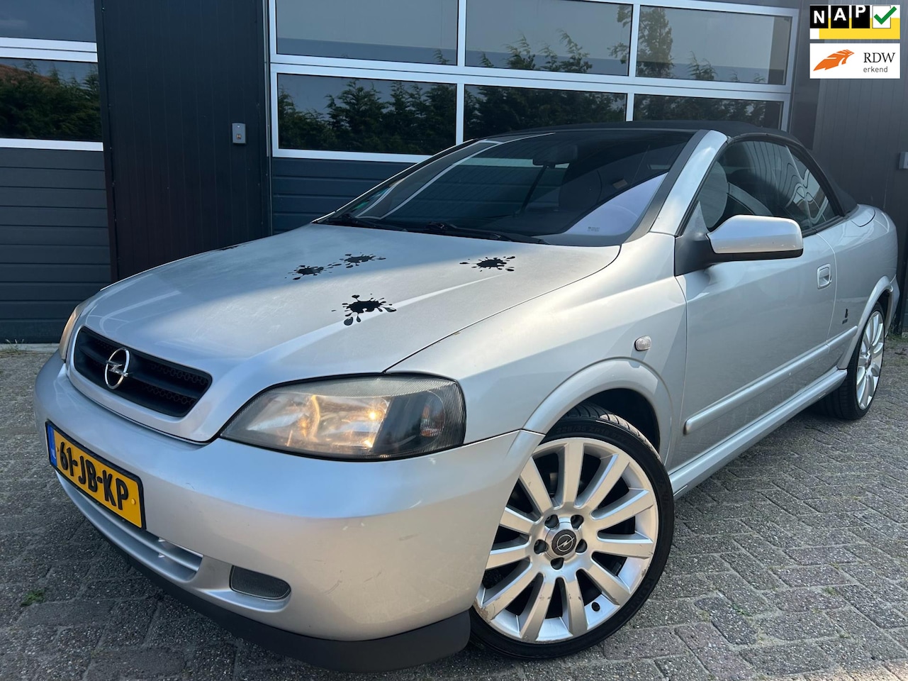 Opel Astra Cabriolet - 2.2-16V|Airco|Automaat!|Cabrio!| - AutoWereld.nl