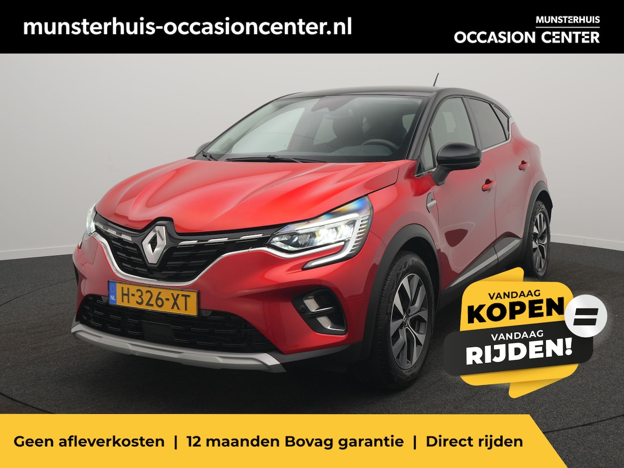 Renault Captur - TCe 100 Intens - RIJKLAARPRIJS - Trekhaak - Achteruitrijcamera - Dealeronderhouden - UNIEK - AutoWereld.nl