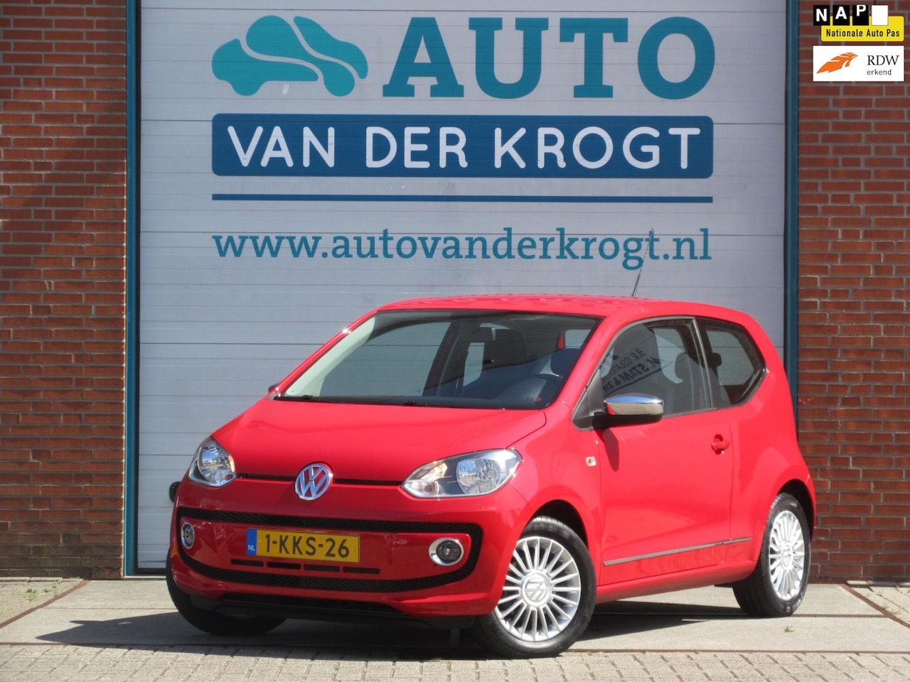 Volkswagen Up! - 1.0 high up! 1.0 high up!, Airco, LM, Slechts 29.292 km !!! APK 7-26 - AutoWereld.nl