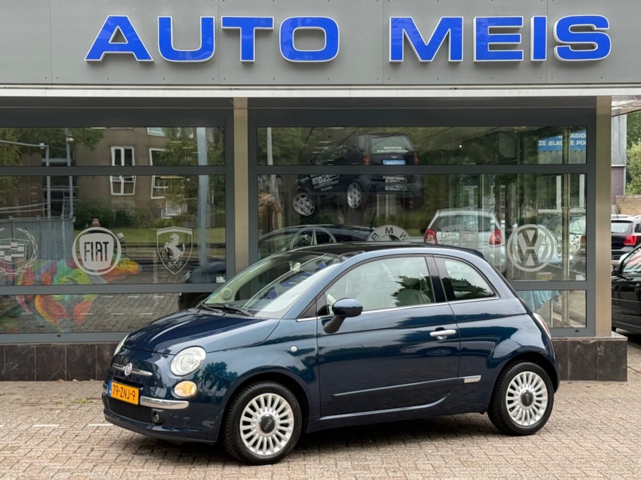 Fiat 500 - 1.2 Lounge Panoramadak Airco LM-Velgen PDC - AutoWereld.nl