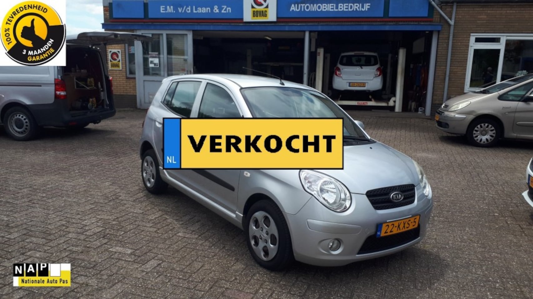 Kia Picanto - 1.0 Seven RADIO CD/AIRCO/ELEC RAMEN/CV/TREKHAAK/1E EIG.