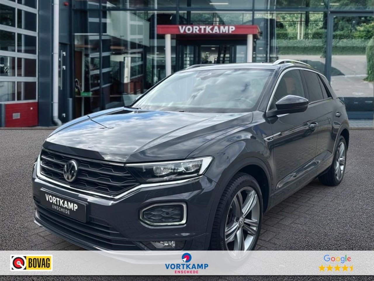 Volkswagen T-Roc - 1.5 TSI DSG R-LINE SPORT LED/BEATS-AUDIO/ACC/STOELVERW - AutoWereld.nl