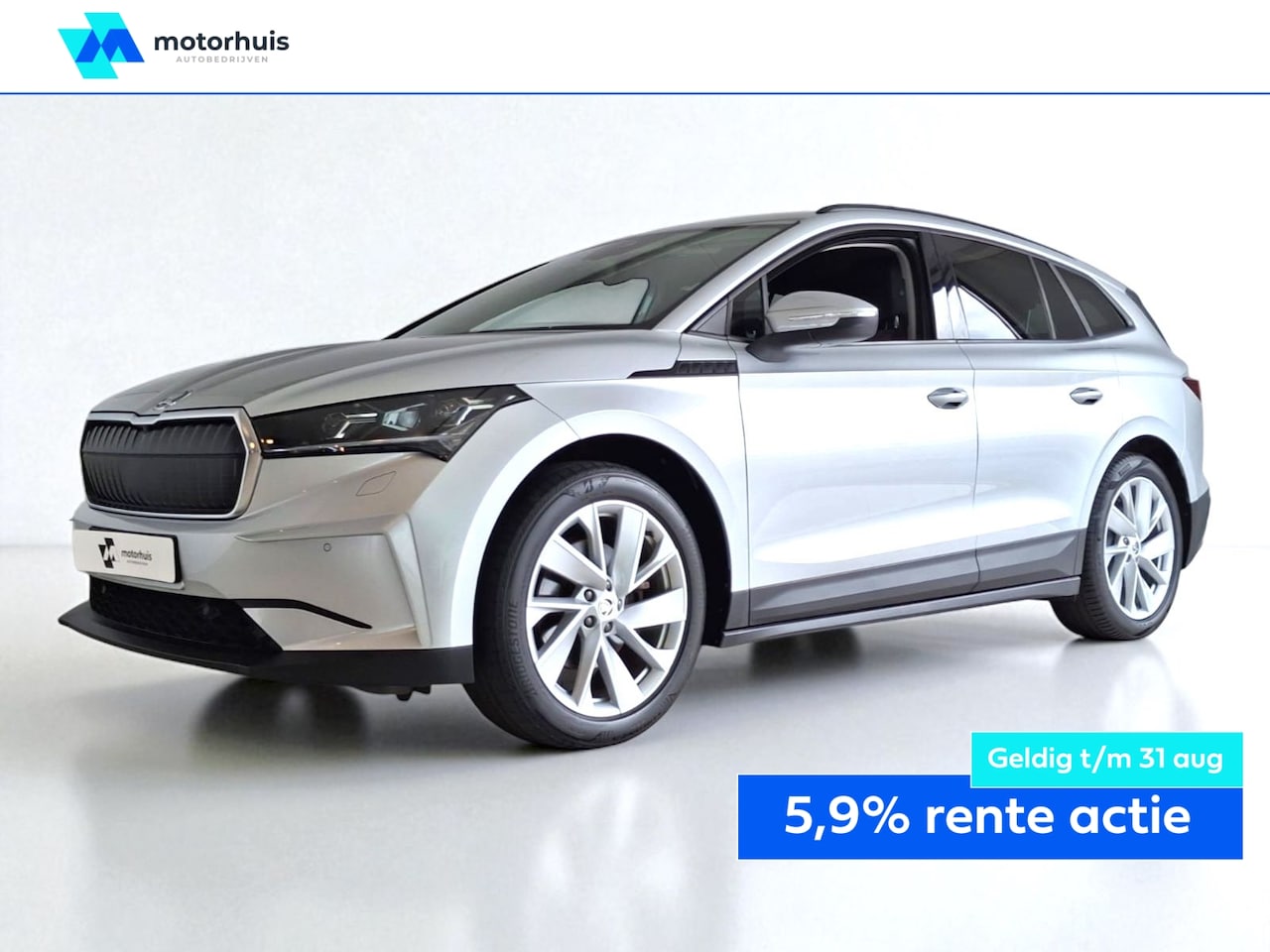 Skoda Enyaq iV - 60 kWh First Edition 180pk NAVI CAMERA WINTERPACK - AutoWereld.nl