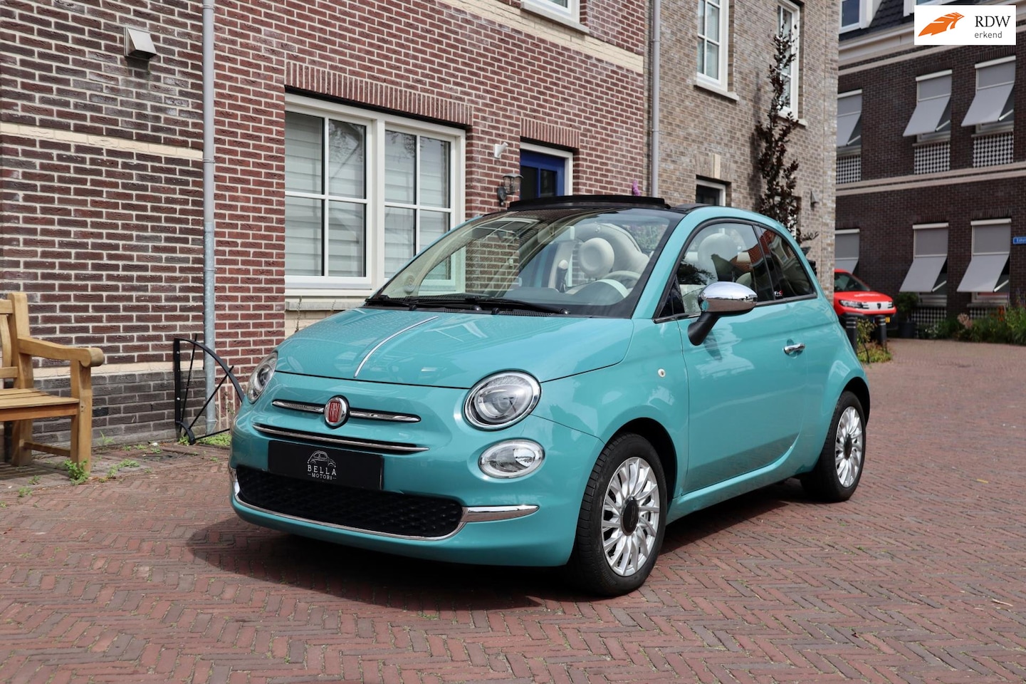 Fiat 500 C - 0.9 TwinAir Anniversario | Cabrio | 105 PK | Cruise Control | Uconnect 7” | Bouwjaar: 2017 - AutoWereld.nl