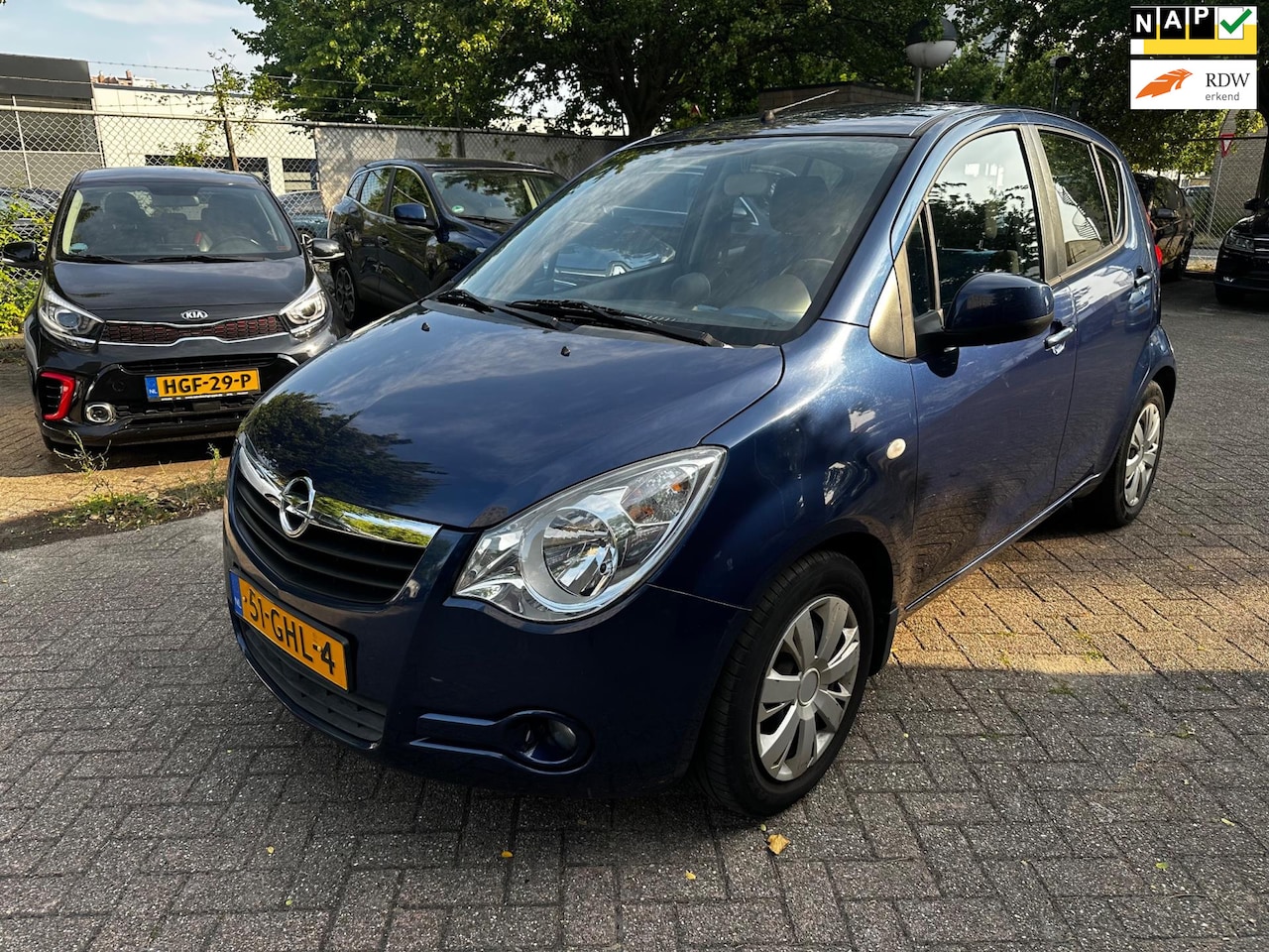 Opel Agila - 1.2 Enjoy 1.2 Enjoy, Airco,ele Ramen, NW koppeling set - AutoWereld.nl