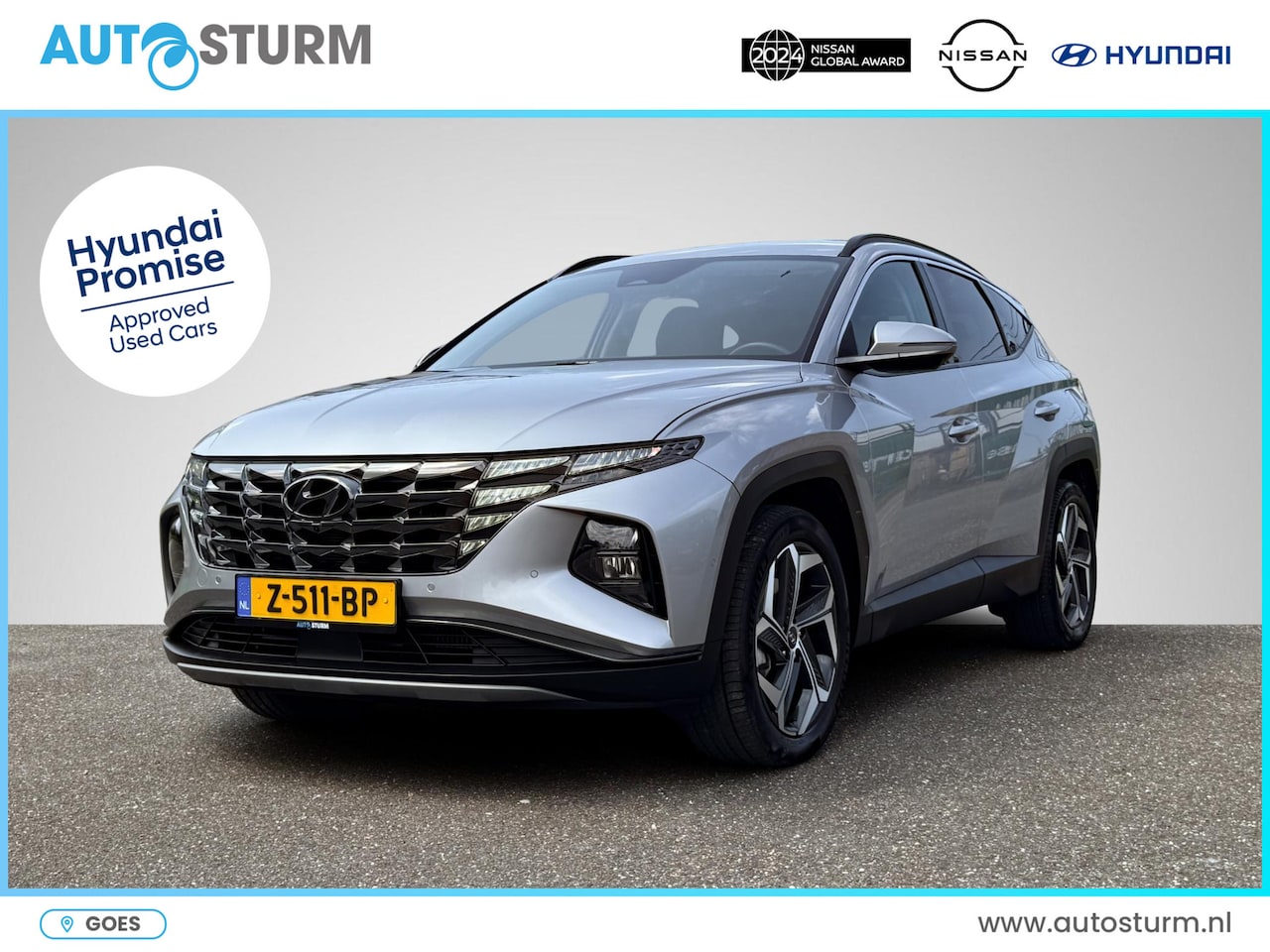 Hyundai Tucson - 1.6 T-GDI PHEV Premium 4WD | Vol-Leder | Digitaal Instrumentenpaneel | Adapt. Cruise Contr - AutoWereld.nl