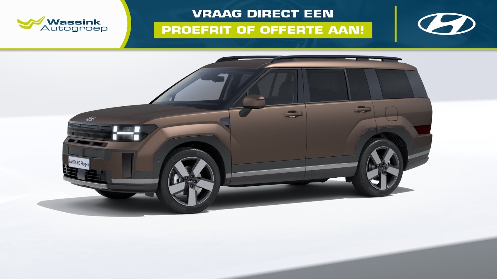 Hyundai Santa Fe - New 1.6 T-GDi HEV 215pk Aut 2WD 7pl - AutoWereld.nl