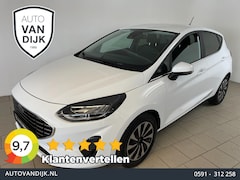 Ford Fiesta - 1.0 EcoBoost Hybrid AIRCO NAVI CRUISE ELEK RAMEN CENT VERG VELGEN 5 DEURS PRIVACYGLAS ZEER
