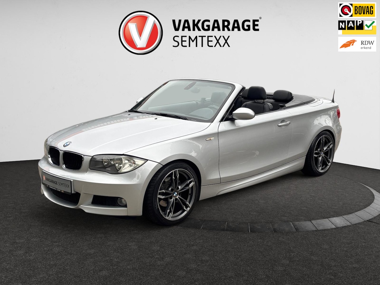 BMW 1-serie Cabrio - 118i Executive | Automaat| Airco | PDC Achter | Lederen | IsoFix | Lichtmetalenvelg 18" | - AutoWereld.nl