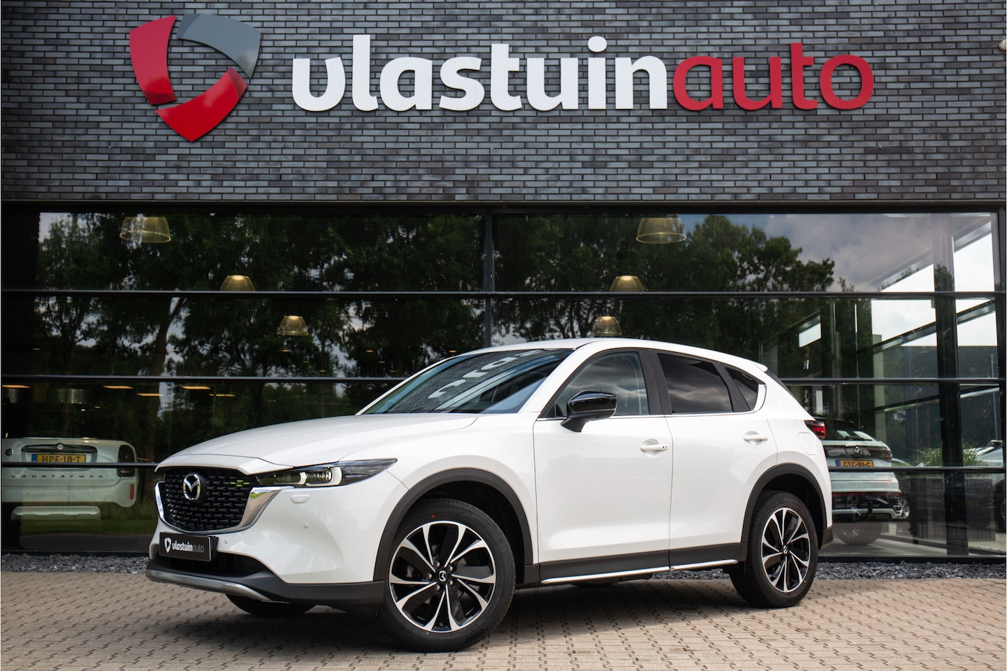 Mazda CX-5 - 2.0 e-SkyActiv-G M Hybrid 165 Newground 2.0 e-SkyActiv-G M Hybrid 165 Newground , HUD, Carplay, 360°camera, Keyless entry, - AutoWereld.nl