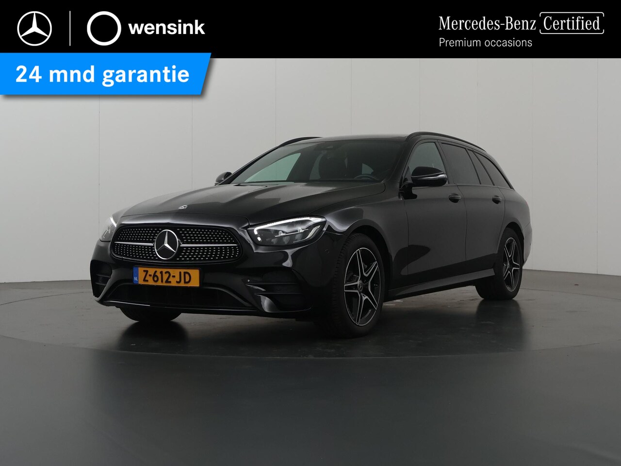 Mercedes-Benz E-klasse Estate - 300e AMG Line Mercedes-Benz E-klasse Estate 300 e AMG Line | Night | Panoramadak | Lederen - AutoWereld.nl