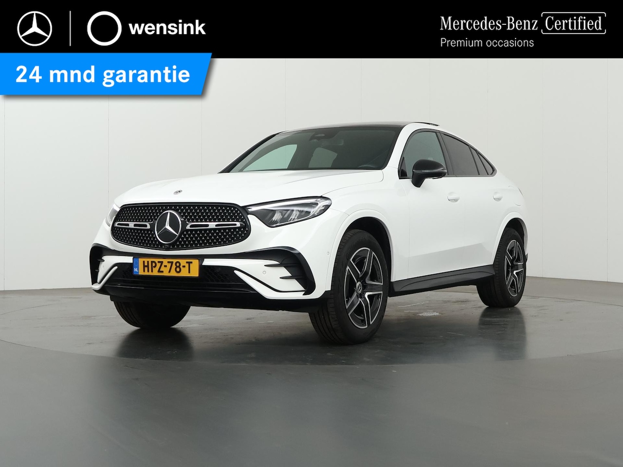Mercedes-Benz GLC-klasse Coupé - 300e 4MATIC AMG Line | Panoramadak | Night pakket | Trekhaak | Distronic | - AutoWereld.nl
