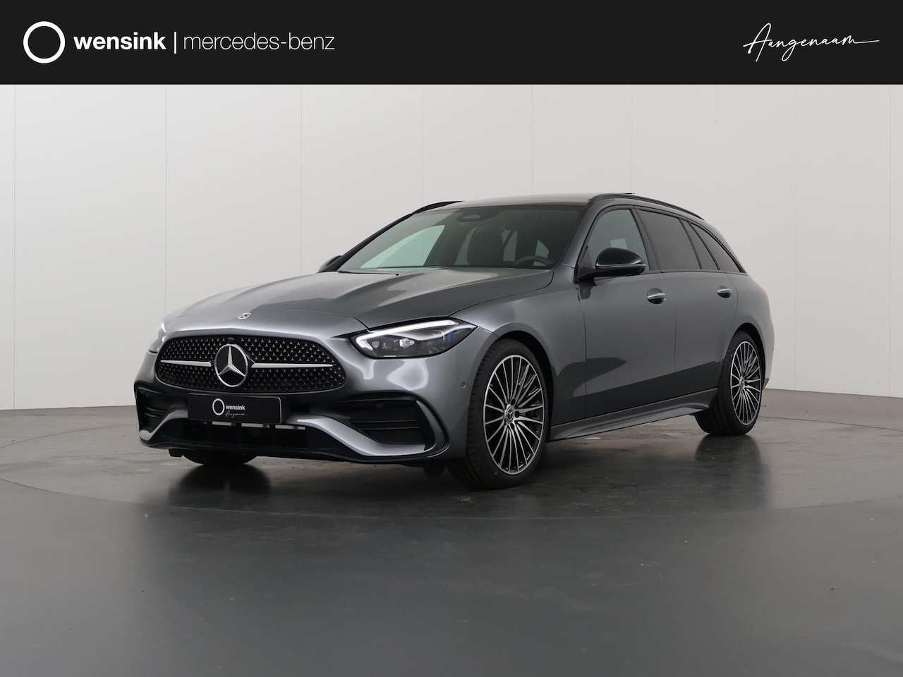 Mercedes-Benz C-klasse Estate - 180 Business Solution AMG | Panorama dak | Nightpakket | Dodehoekassistent | | Digital Lig - AutoWereld.nl