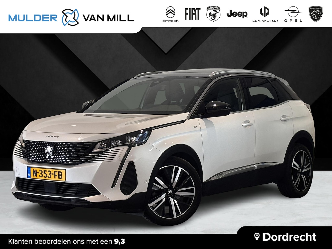Peugeot 3008 - Blue Lease GT 1.6 Turbo 180pk EAT8 | HANDSFREE A.KLEP  | NAVI | CAMERA | STOELVERW. | PANO - AutoWereld.nl
