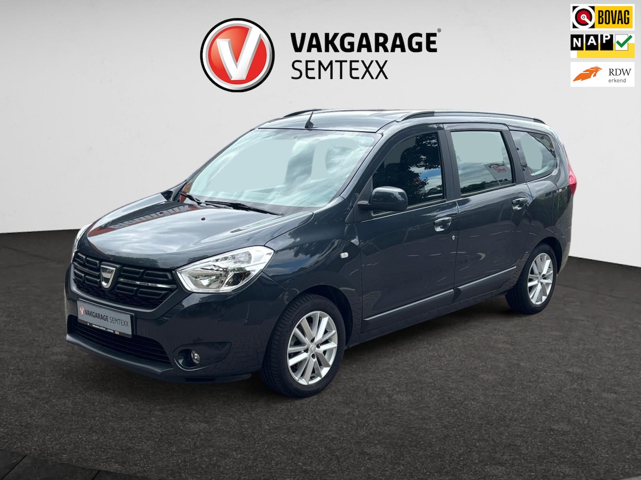 Dacia Lodgy - 1.2 TCe Lauréate 7 Persoons | Airco | Cruise | Navi | Trekhaak | 2de Eigenaar | Slechts 63 - AutoWereld.nl