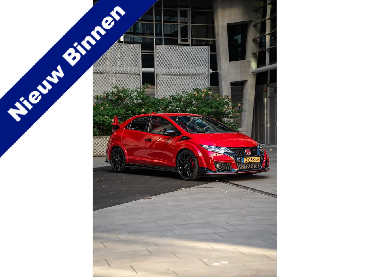 Honda Civic - Type R GT – 310PK Beest in Rood! 2015 | ⏱️ 120.xxx km | 2.0 VTEC Turbo | ⚙️ Handgeschakeld - AutoWereld.nl