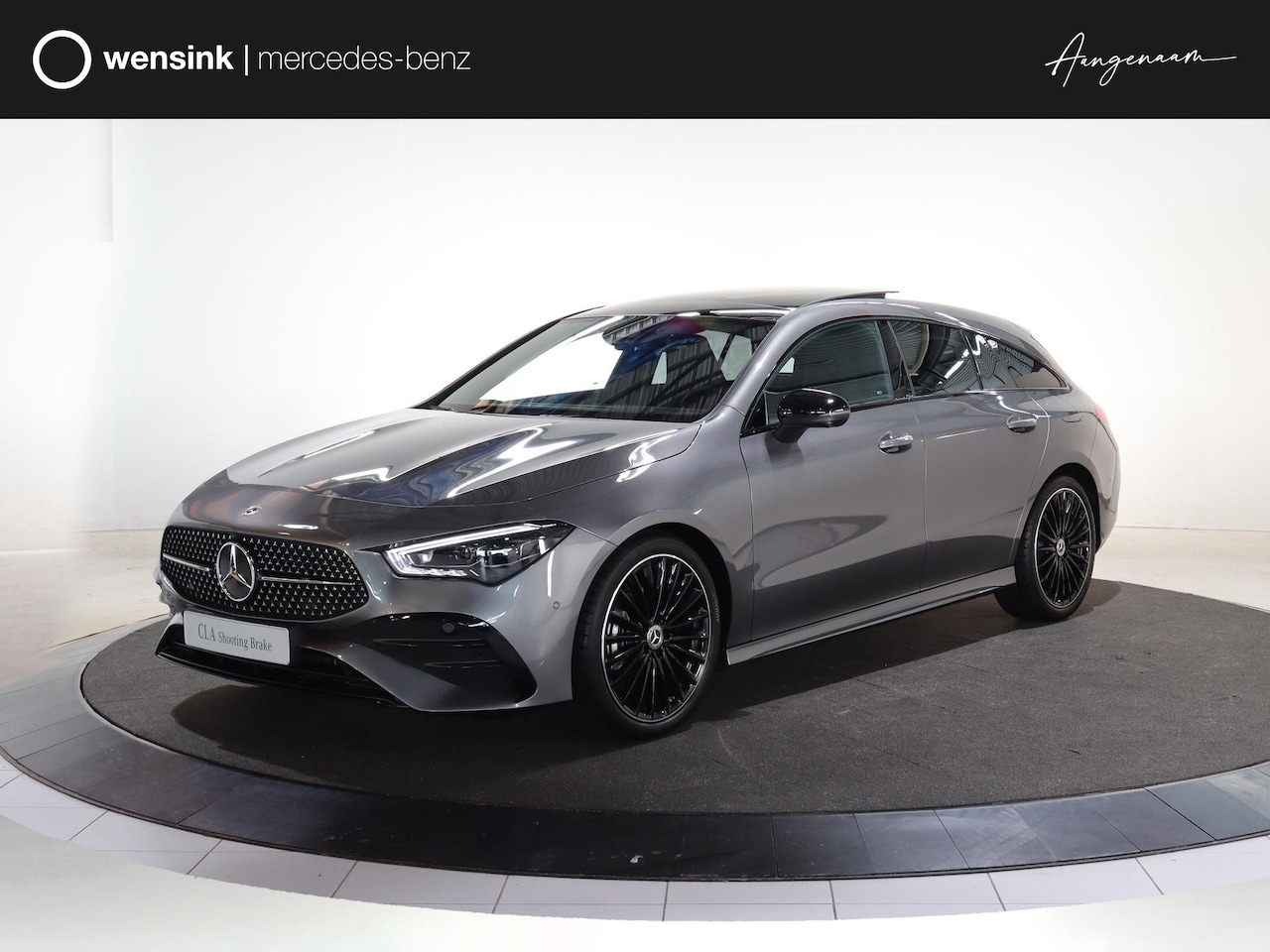 Mercedes-Benz CLA-klasse Shooting Brake - 180 Star Edition AMG Line LIMITED | Panoramaschuifdak | Trekhaak | Night| Head-up display - AutoWereld.nl